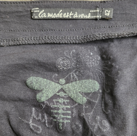 Zip up blazer with funky style details - size L - Picture 7 of 9